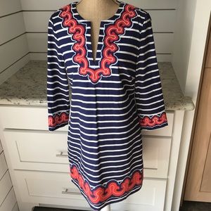 VineyardVines nautical tunic dress